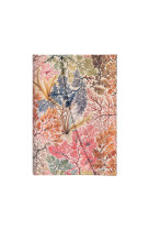 Carnet a couverture rigide anemone - mini - ligne - 176 p.