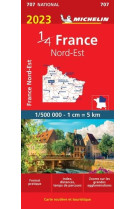 Carte nationale france nord-est 2023