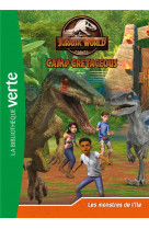 Jurassic world - t12 - jurassic world, la colo du cretace 12 - les monstres de l-ile