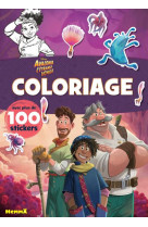 Disney avalonia l-etrange voyage - coloriage avec plus de 100 stickers