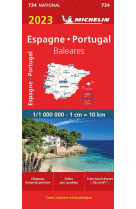 Carte nationale europe - carte nationale espagne, portugal 2023