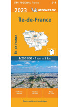 Carte regionale france - carte regionale ile-de-france 2023