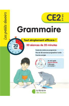 Les petits devoirs - grammaire ce2