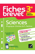 Fiches brevet sciences 3e - physique-chimie, svt, technologie brevet 2024 - fiches de revision & qui