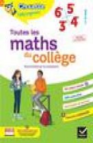 Chouette - toutes les maths du college 6e, 5e, 4e, 3e - cahier de revision et d'entrainement pour to