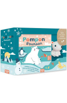 Mon premier livre de bain - pompon l-ourson (valisette carton)