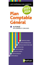 Plan comptable general 2023/2024