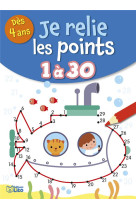 Je relie les points de 1 a 30