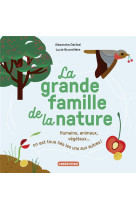 Mes imagiers tout carres - la grande famille de la nature