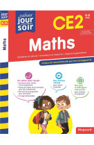 Maths ce2 - cahier jour soir - concu et recommande par les enseignants