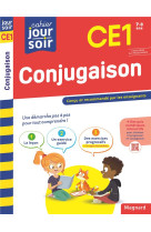 Conjugaison ce1 - cahier jour soir - concu et recommande par les enseignants