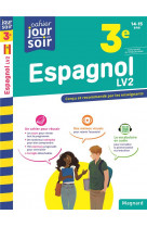 Espagnol 3e lv2 - cahier jour soir - concu et recommande par les enseignants