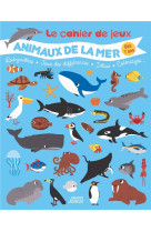 Le cahier de jeux animaux de la mer