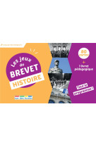 Les jeux du brevet histoire - 80 cartes + 1 livret pedagogique