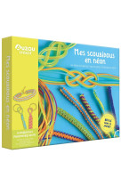 Mon coffret d-artiste - mes scoubidous en neon