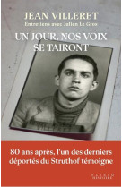 Un jour, nos voix se tairont