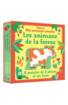 Les animaux de la ferme - mes premiers puzzles