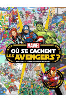 Marvel - ou se cachent les avengers ? - cherche et trouve