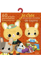 Petites familles en gom lapins