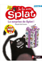 Je lis avec splat: la surprise de splat ! niveau 3