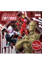 Marvel - mon colo avec tattoos - des tattoos en bonus !