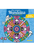 Mes premiers mandalas - les bebes animaux - avec stickers