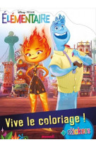Disney pixar elementaire - vive le coloriage ! - + stickers