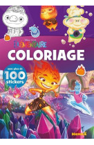 Disney pixar elementaire - coloriage avec plus de 100 stickers