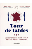 Tour de tables - les 82 adresses qu-on aurait prefere garder pour nous