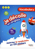 Je decolle en anglais - vocabulaire