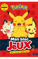 Pokemon - mon bloc de jeux