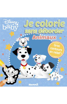 Disney baby - je colorie sans deborder - animaux - gros contours en relief !