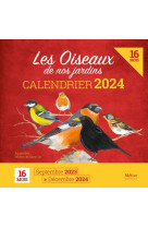 Calendrier 2024 - les oiseaux de france