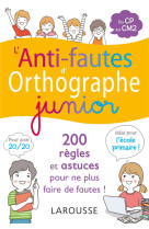 L-anti-fautes d-orthographe junior