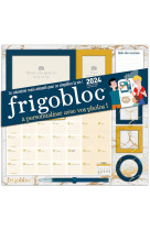 Frigobloc mensuel 2024 photos a personnaliser (de sept. 2023 a dec. 2024)