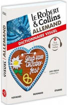 Le robert & collins dictionnaire visuel allemand