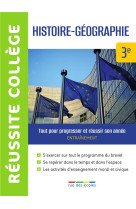 Reussite college histoire-geographie 3e