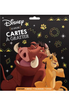 Disney animaux - pochette cartes a gratter