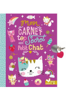 Mon carnet top secret petit chat