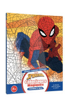 Spider-man - coloriages magiques - trompe l-oeil - heros contre vilains - marvel