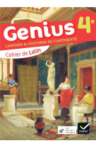 Genius latin 4e - ed. 2023 - cahier-manuel de l-eleve