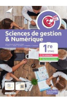Objectif bac sciences de gestion et numerique 1re stmg - guide pedagogique -  ed. 2022
