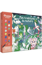 Mon coffret d'artiste - mes 4 peintures au numero