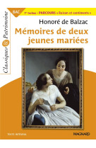 Memoires de deux jeunes mariees - bac francais 1re 2024 - classiques et patrimoine - bac francais 20