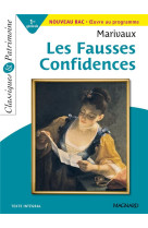 Les fausses confidences - bac francais 1re 2024 - classiques et patrimoine