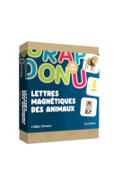 Coffret lettres magnetiques animaux celine alvarez