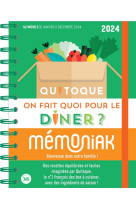 On fait quoi pour le diner ? avec quitoque janv.-dec. 2024 liste de courses inclus