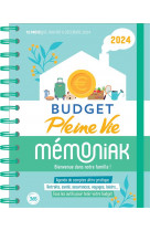 Budget pleine vie memoniak 2024, janvier a decembre 2024