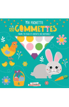 Mon p'tit hemma - ma pochette + de 120 gommettes (paques)