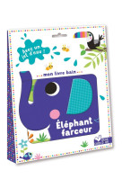 Mon livre bain elephant farceur - avec un jet d-eau!